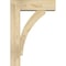Ekena Millwork Thorton Block Rough Sawn Bracket w/ Offset Brace, Douglas Fir, 6"W x 18"D x 26"H BKT0604X18X26THR05RDF - alternate 2